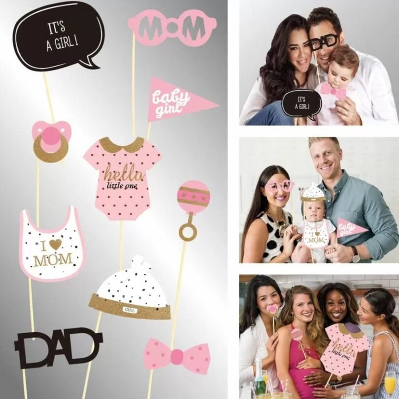 Adorable Baby Girl Props Pack