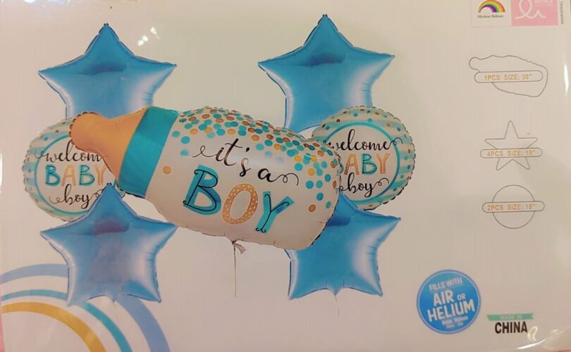 It's a Boy/Girl" Foil Balloon