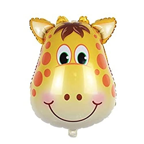 Giraffe face foil balloon 30 inch