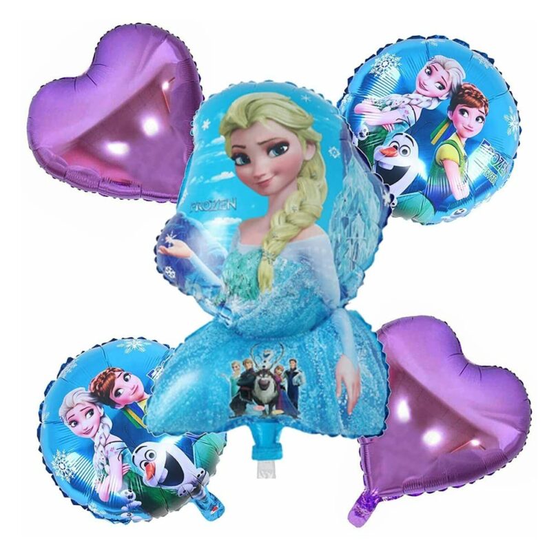 Frozen Shape Foil Balloons (pack of 5 )