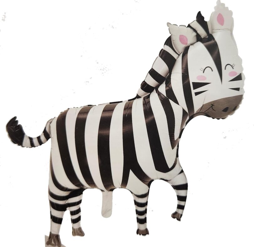 Balloon Zebra Full Shape Foil Balloon