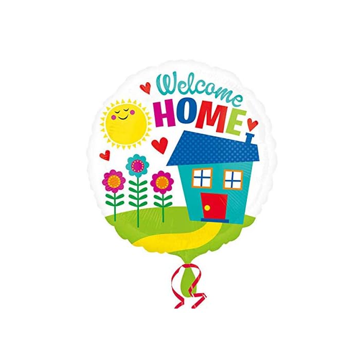 Foil Balloons Round Welcome home